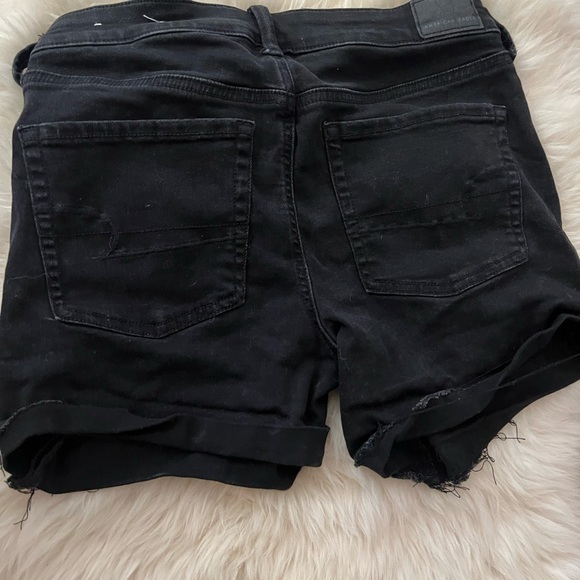 Black long jean shorts never worn - Picture 2 of 2